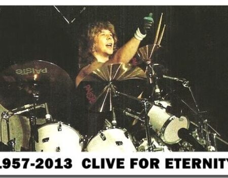 O Clive Burr ήταν ο drummer στα τρία πρώτα άλμπουμ των Iron Maiden