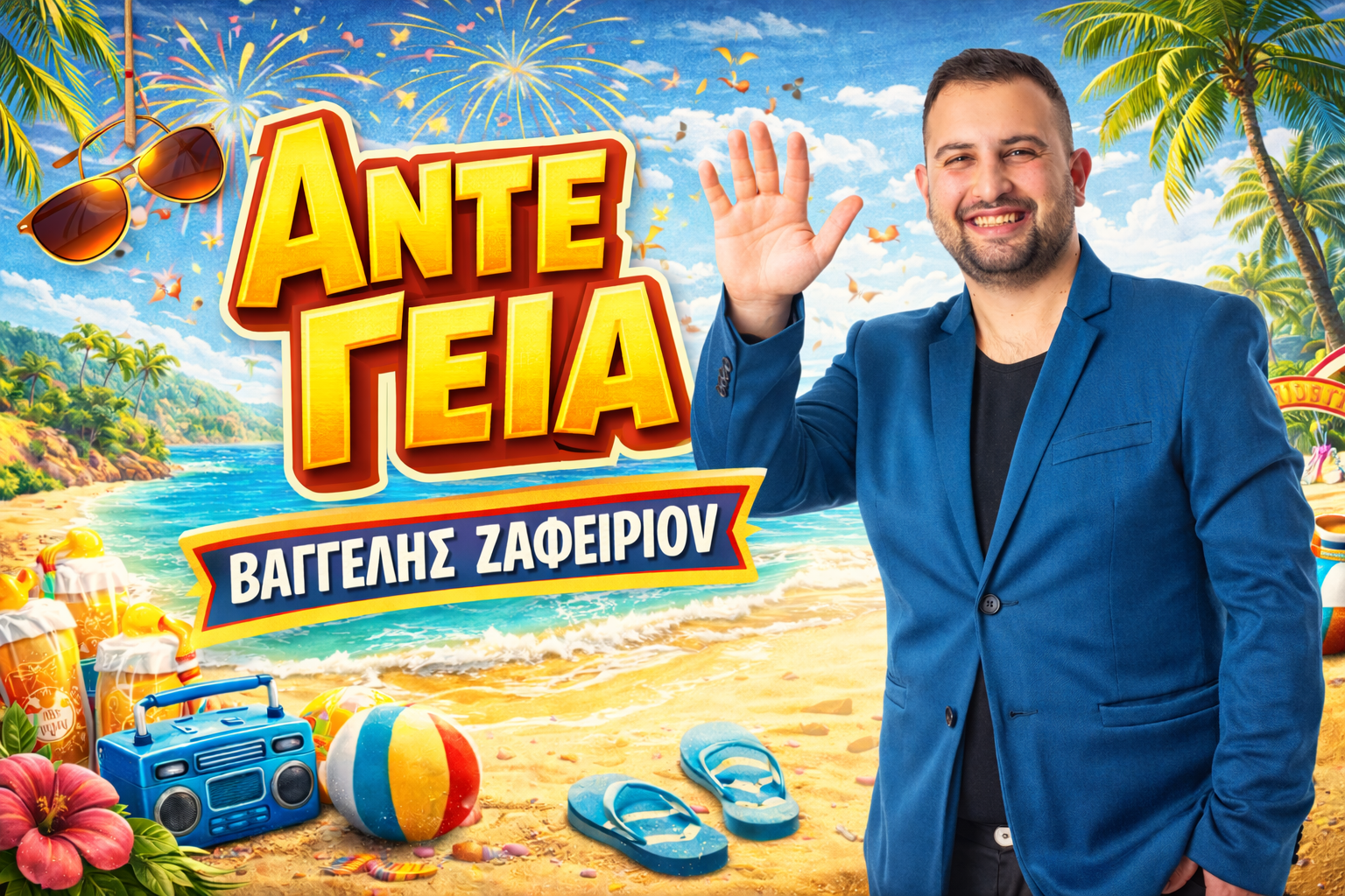 You are currently viewing Βαγγέλης Ζαφειρίου: Το τραγούδι που όλοι θα λέμε «Άντε Γεια»
