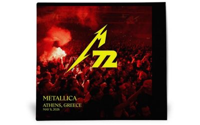 Metallica: Διαθέσιμο για προπαραγγελία το live album από τη συναυλία της Αθήνας