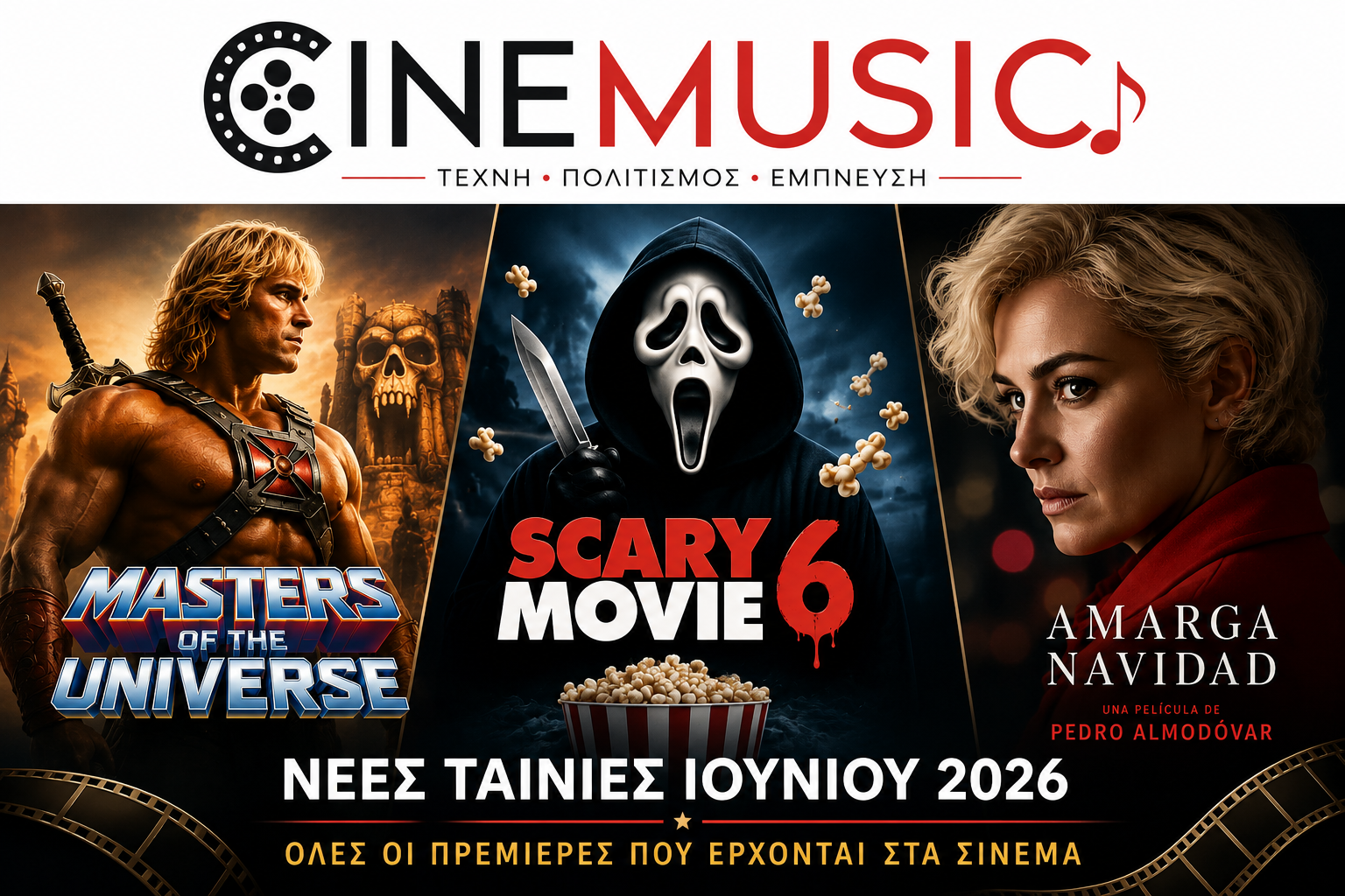 You are currently viewing Νέες ταινίες Ιουνίου 2026: Όλες οι πρεμιέρες που έρχονται στα σινεμά