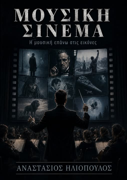 You are currently viewing Όταν οι Νότες Συναντούν το Πανί: Μια Μαγική Περιήγηση στο Βιβλίο «ΜΟΥΣΙΚΗ ΣΙΝΕΜΑ» του Τάσου Ηλιόπουλου