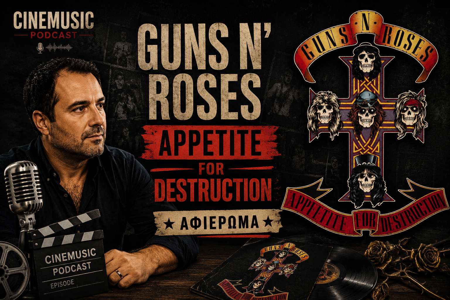 You are currently viewing Guns N’ Roses – Appetite for Destruction: Το πιο αλήτικο ροκ άλμπουμ;