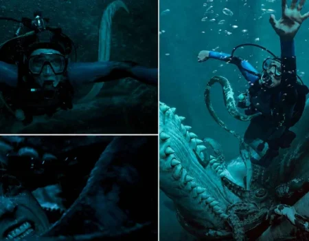 Whalefall: Έφτιαξαν ολόκληρο στομάχι φάλαινας για τις ανάγκες των γυρισμάτων