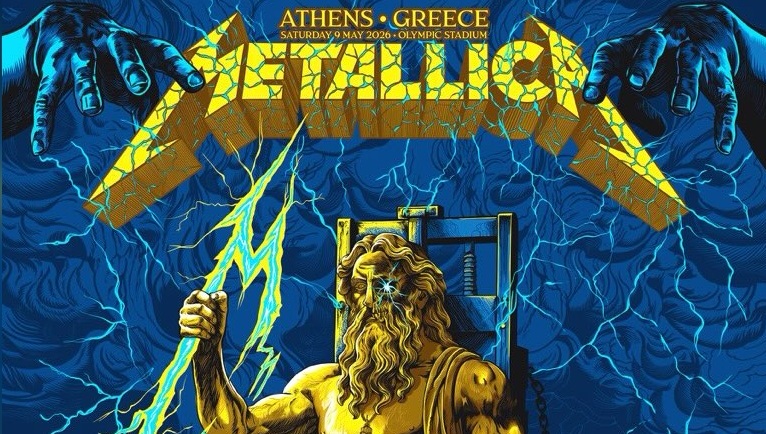 You are currently viewing Metallica: Η αφίσα με τον Δία διαθέσιμη online