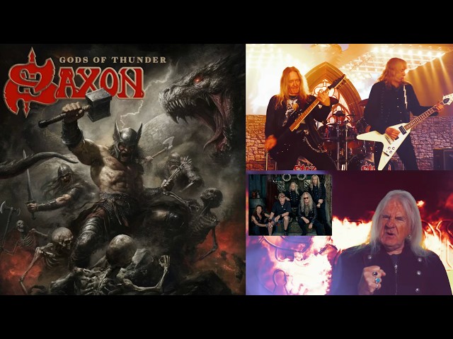 You are currently viewing Saxon – Gods Of Thunder: Νέο άλμπουμ και ομότιτλο single